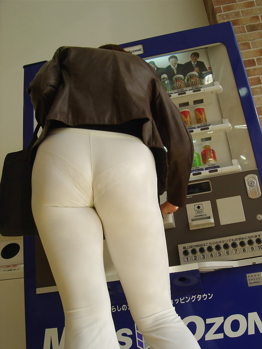 Asian in tight pants and pantys #18507071