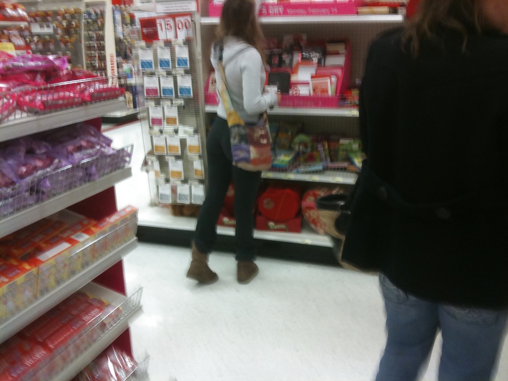 Teen With Perfect Ass At Target #16439773