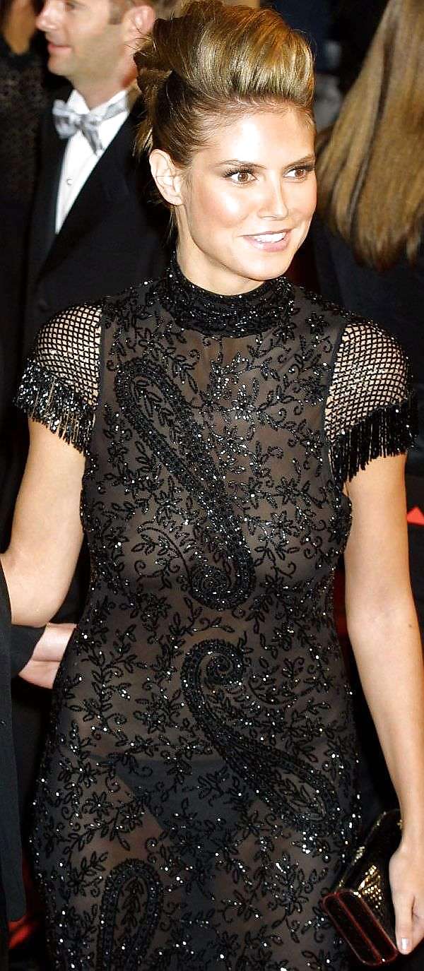 Celebrities in see through dress #11118673