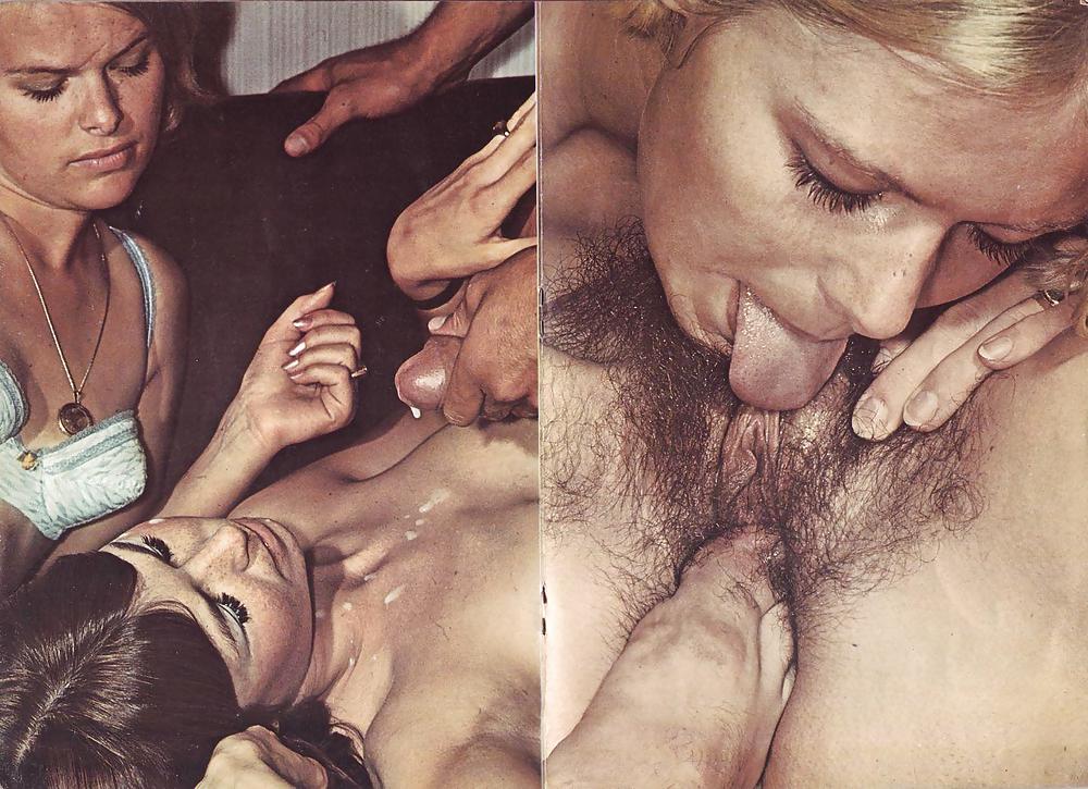 Set di sesso di gruppo vintage - studio del sesso
 #12146301