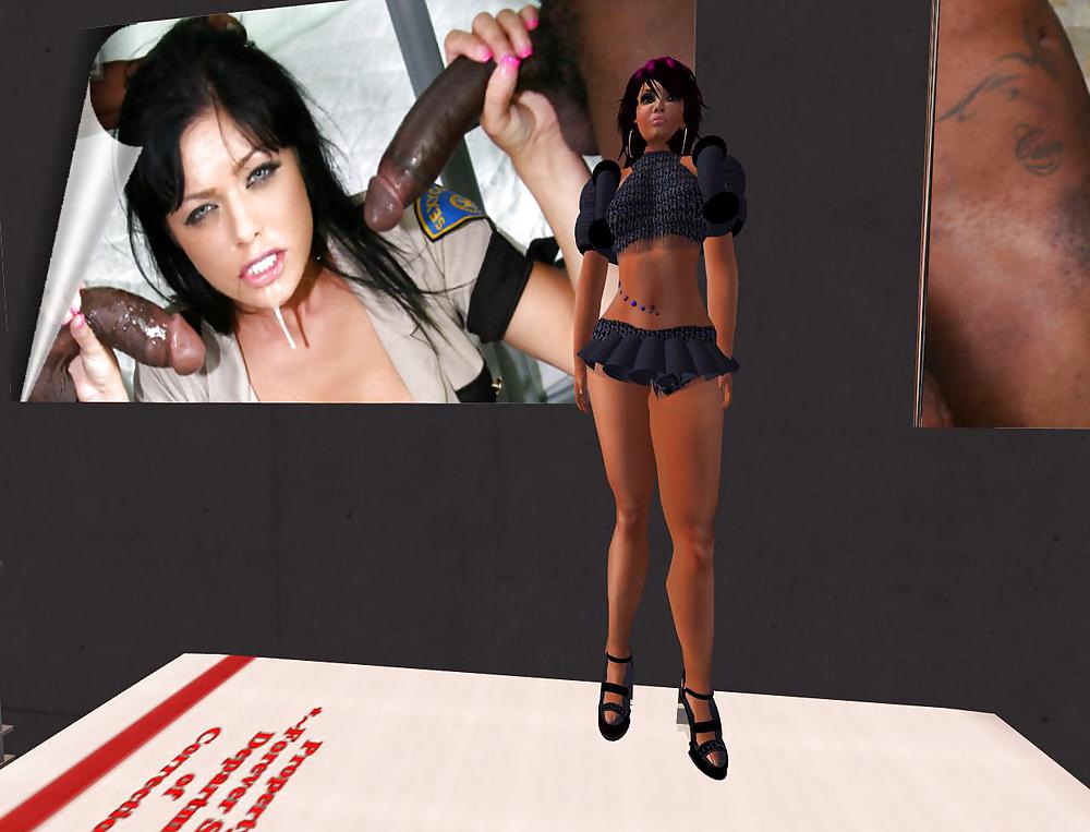 My avatar in SecondLife online game (Portfolio #01) #15089867