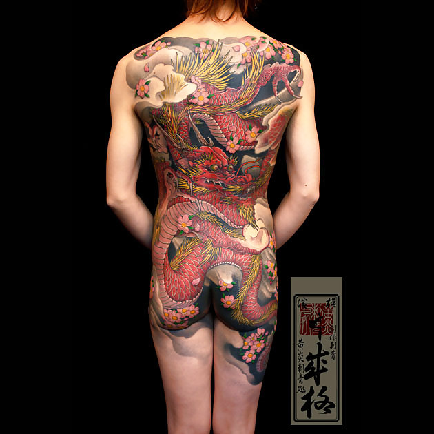 Traditionelle Japanische Tattoos Auf Frauen #9391174