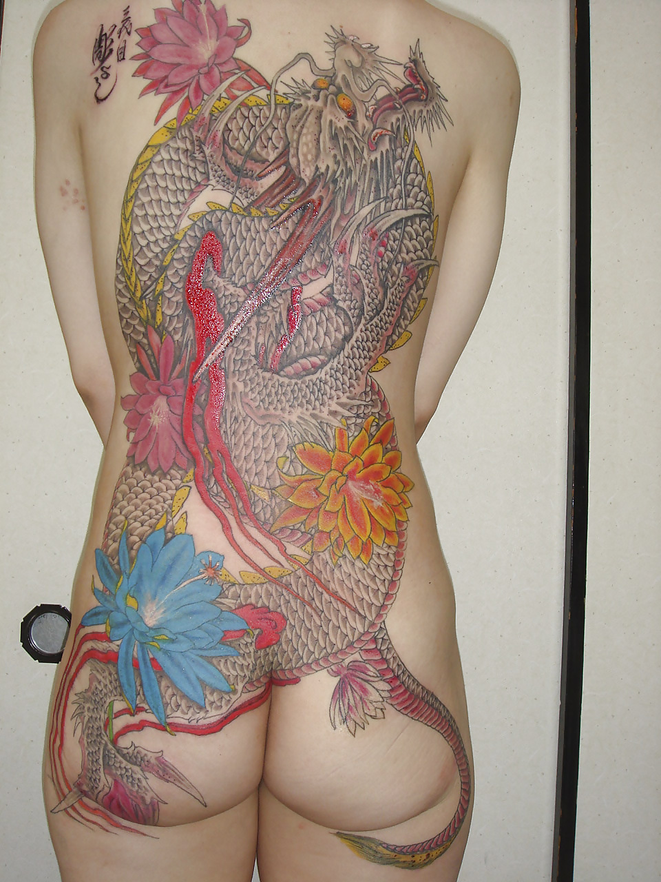 Tatuajes tradicionales japoneses en las mujeres
 #9391311