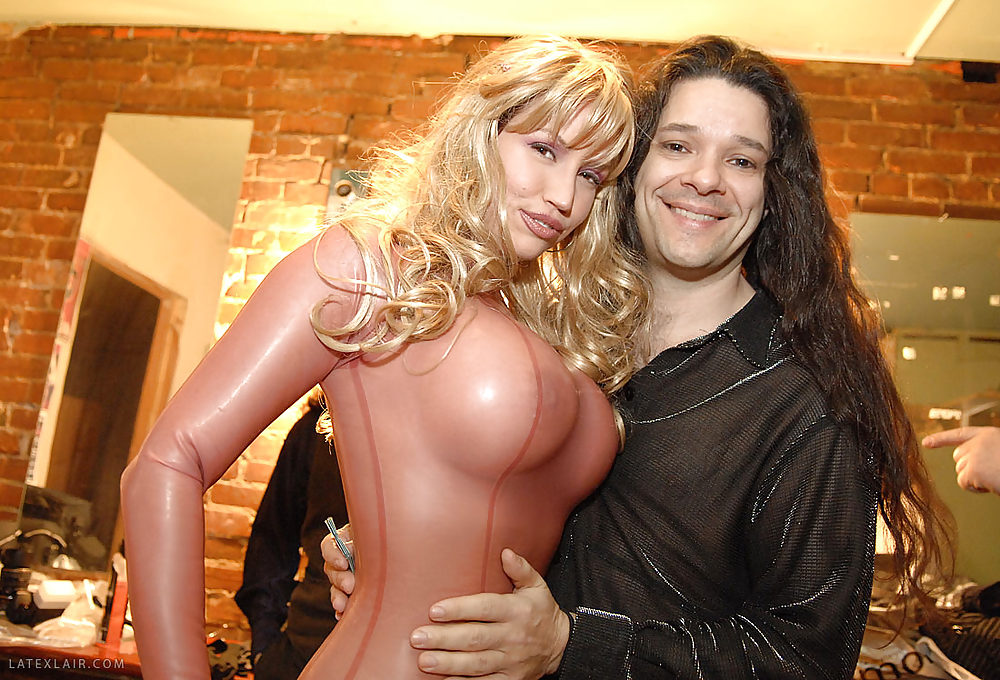 Lady in Red Clear latex Robe #9982311