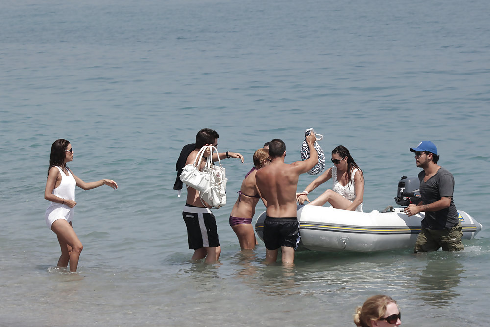 Eva Longoria holidaying kn BIKINI in Spain #7235166