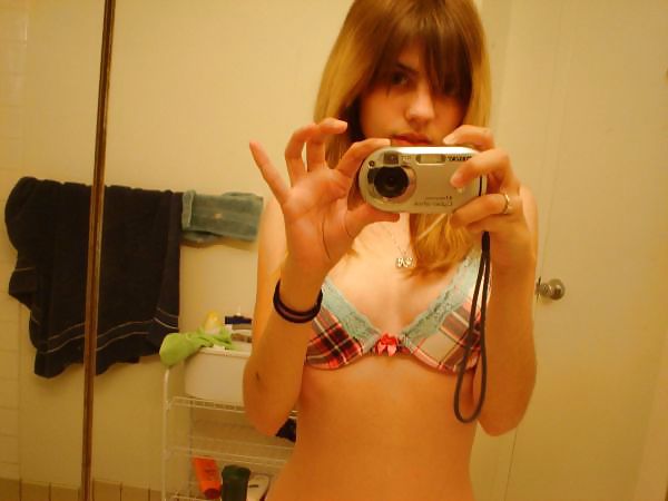 Skinny EMO selfshot and close up #11985035