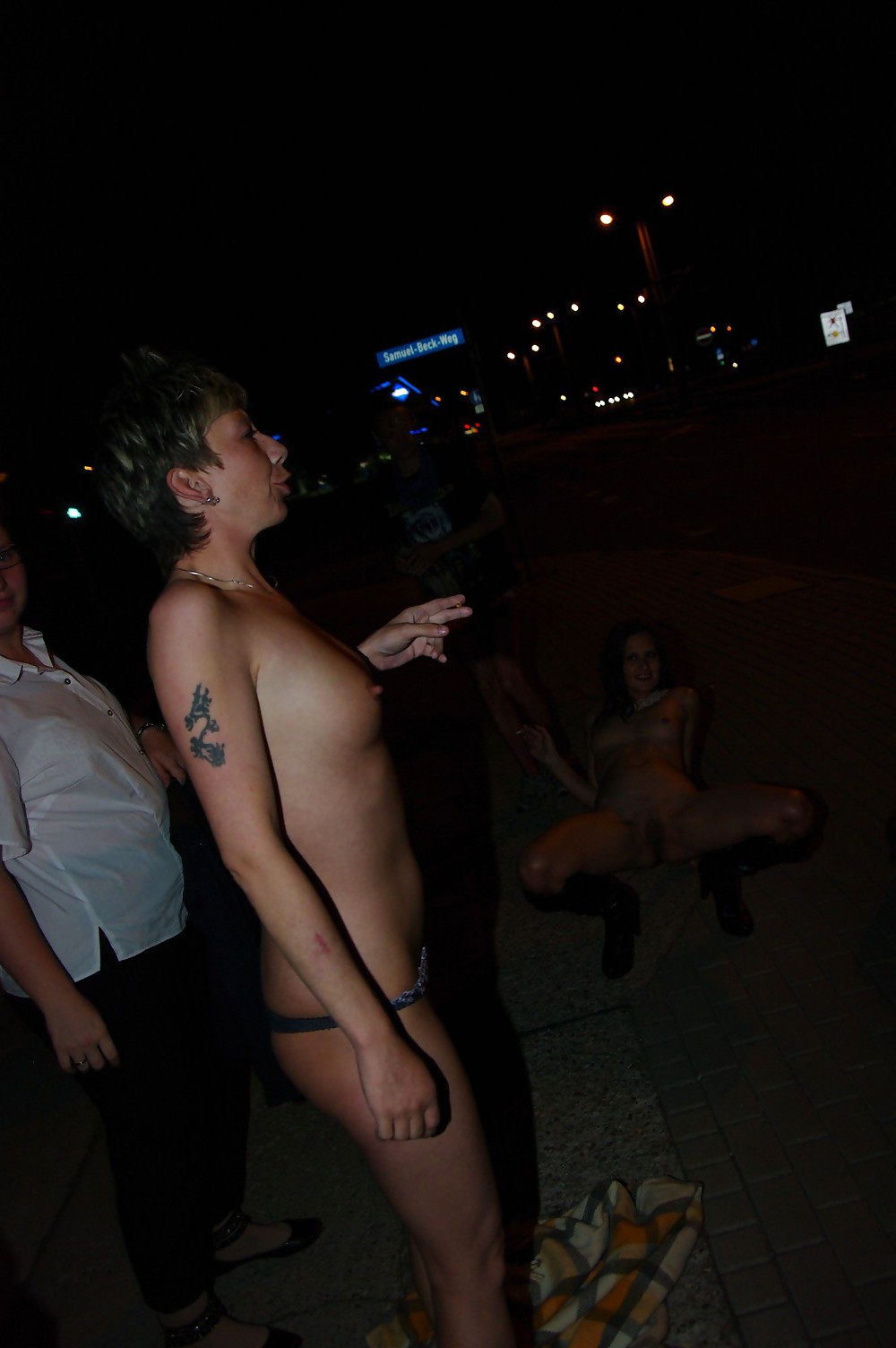 Street Walkers get naked #8637315