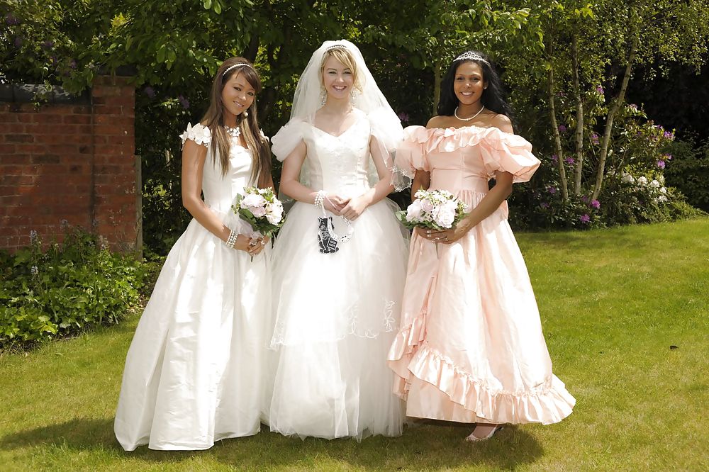 Bride and wedding girls #14841476