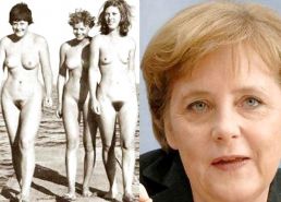 Merkel nude