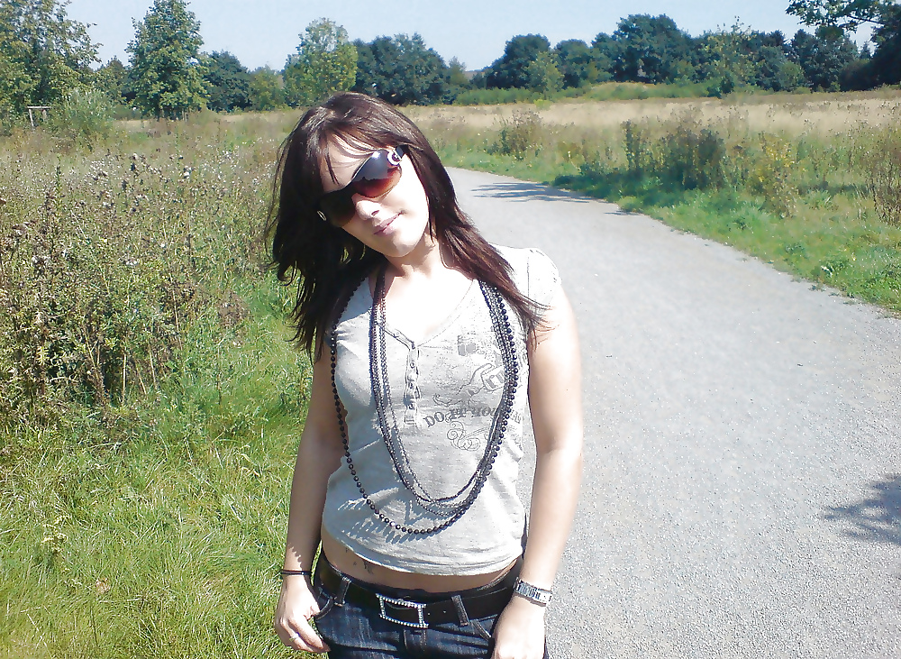 Slutty brunette Alyssa #9872473