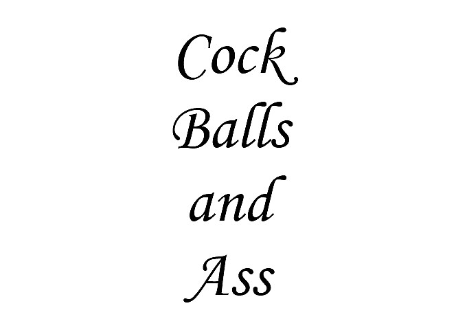 Cock, Balls, and Ass #17992201