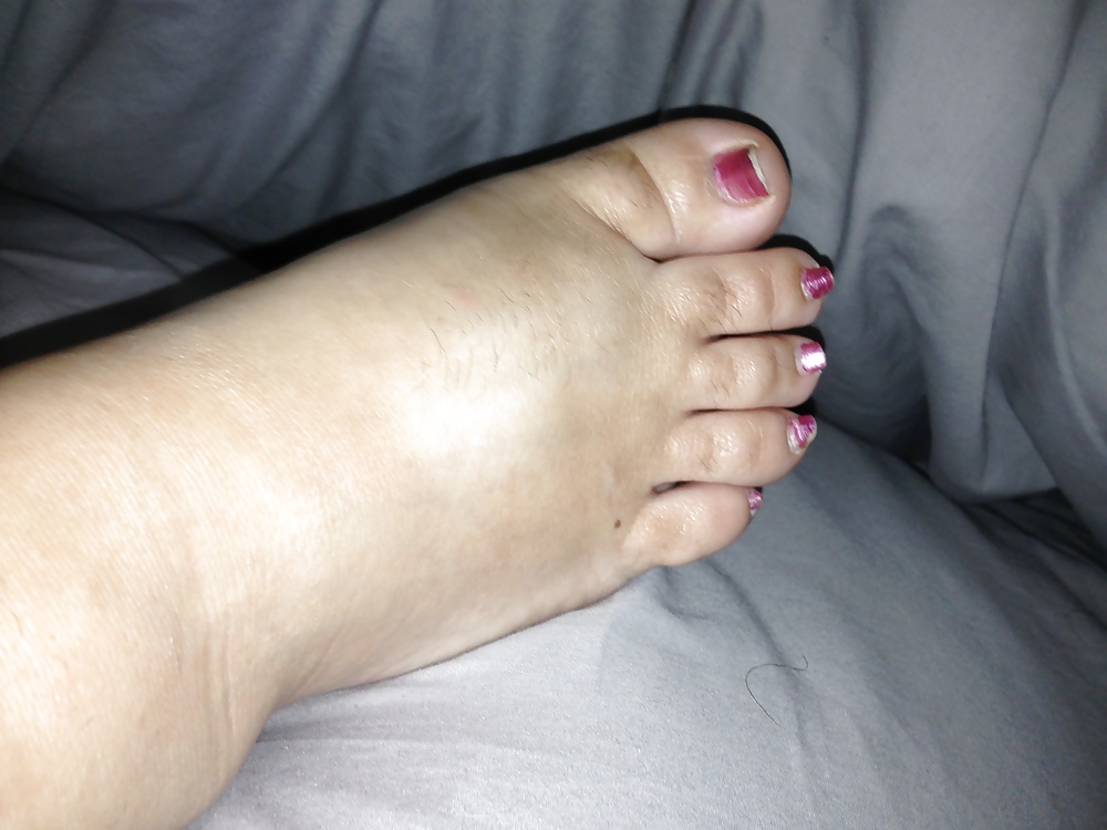 Wifes bbw feet #19696072