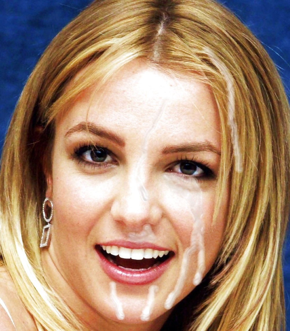 Britney Spears Fake Facial but pretty good. #4797091