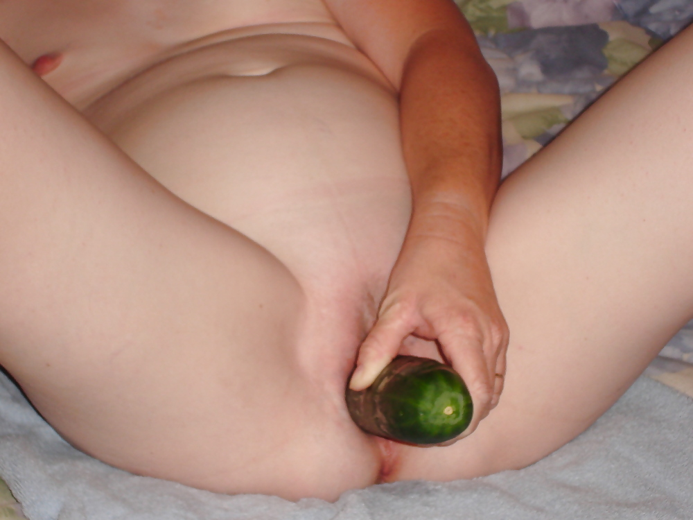 Wife with a cucumber #2588534