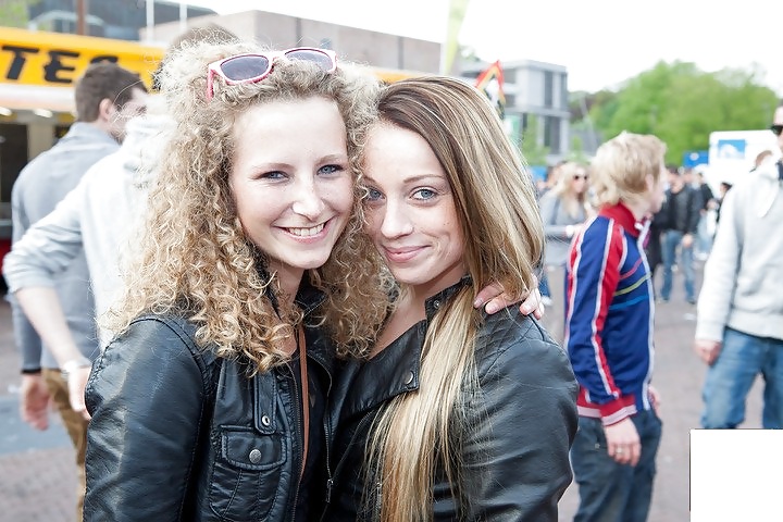 Dutch Teens in Leather Jackets #16206926