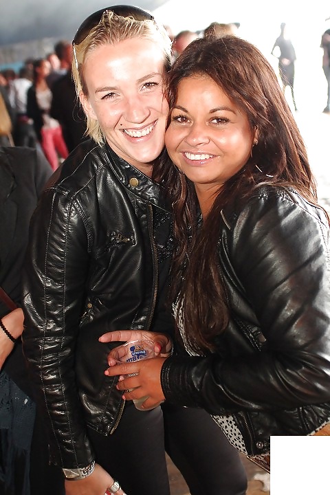 Dutch Teens in Leather Jackets #16206934