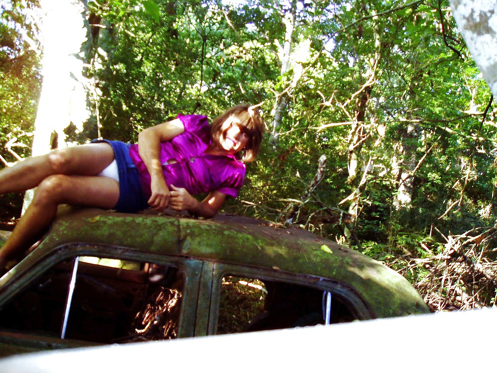 NEW Tommy crossdresser in the woods #4271084