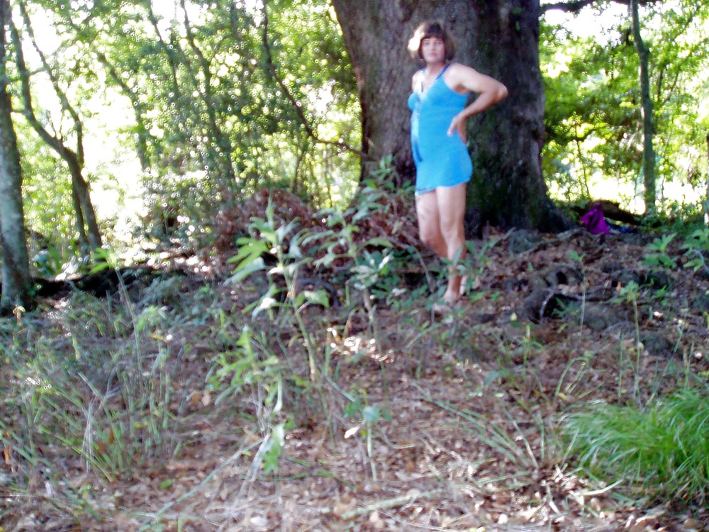 NEW Tommy crossdresser in the woods #4271099