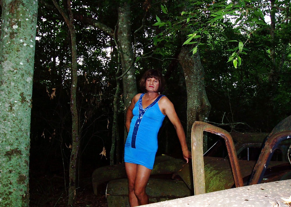 NEW Tommy crossdresser in the woods #4271154