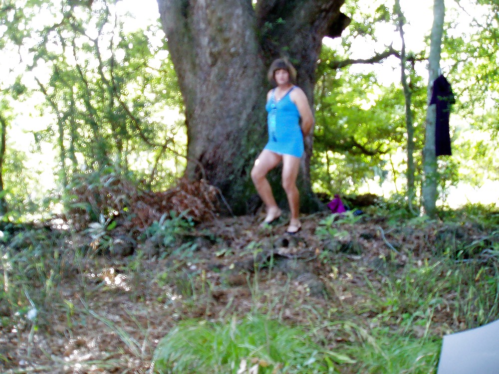 NEW Tommy crossdresser in the woods #4271184