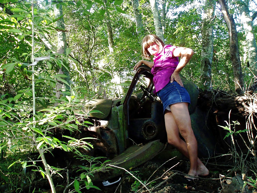 NEW Tommy crossdresser in the woods #4271202