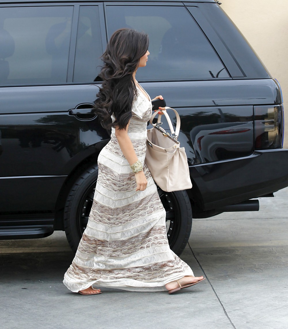 Kim Kardashian Candids Dans Beverly Hills #4145936