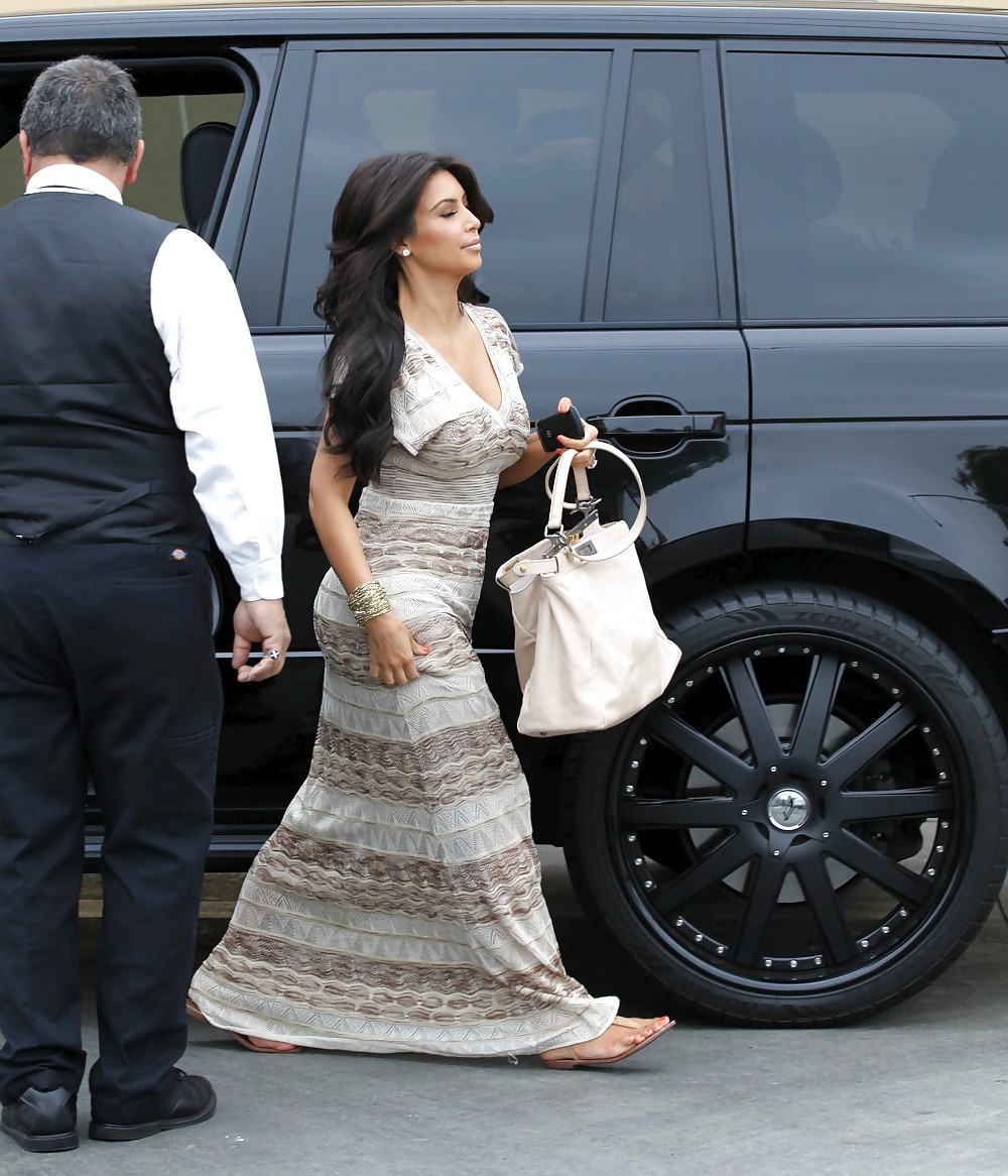 Kim Kardashian Candids Dans Beverly Hills #4146046