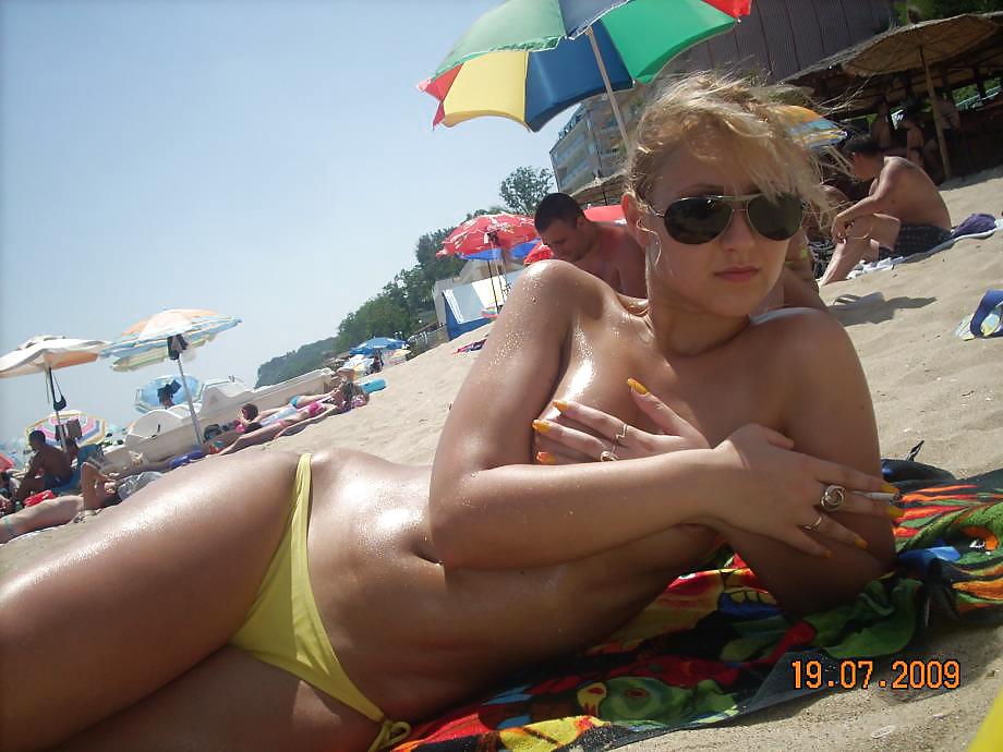 Bulgarisch Strand Mädchen Aus Schwarzen Meer - V #10038101