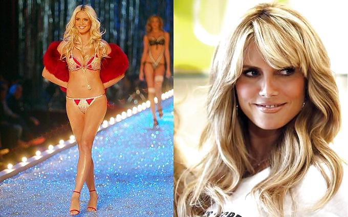 Heidi klum real and fake pics #4999276