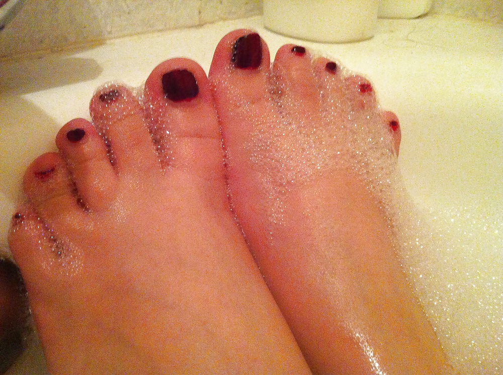 Pieds bain feet toes bath #22266752