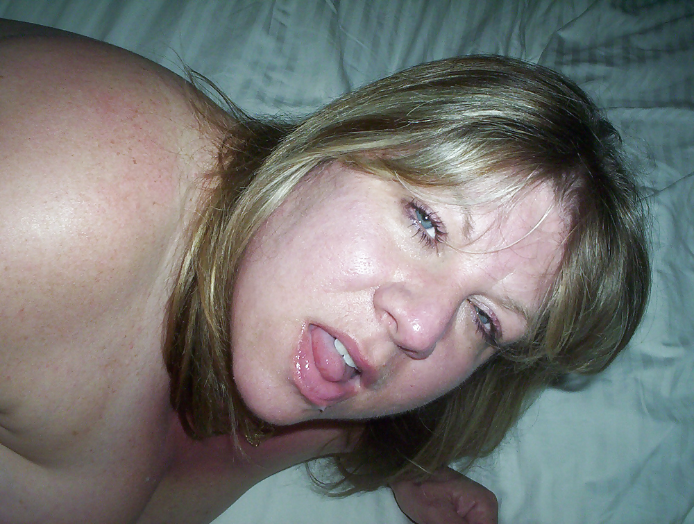 Chubby Wife Marie Blowjob & Facials #9394482