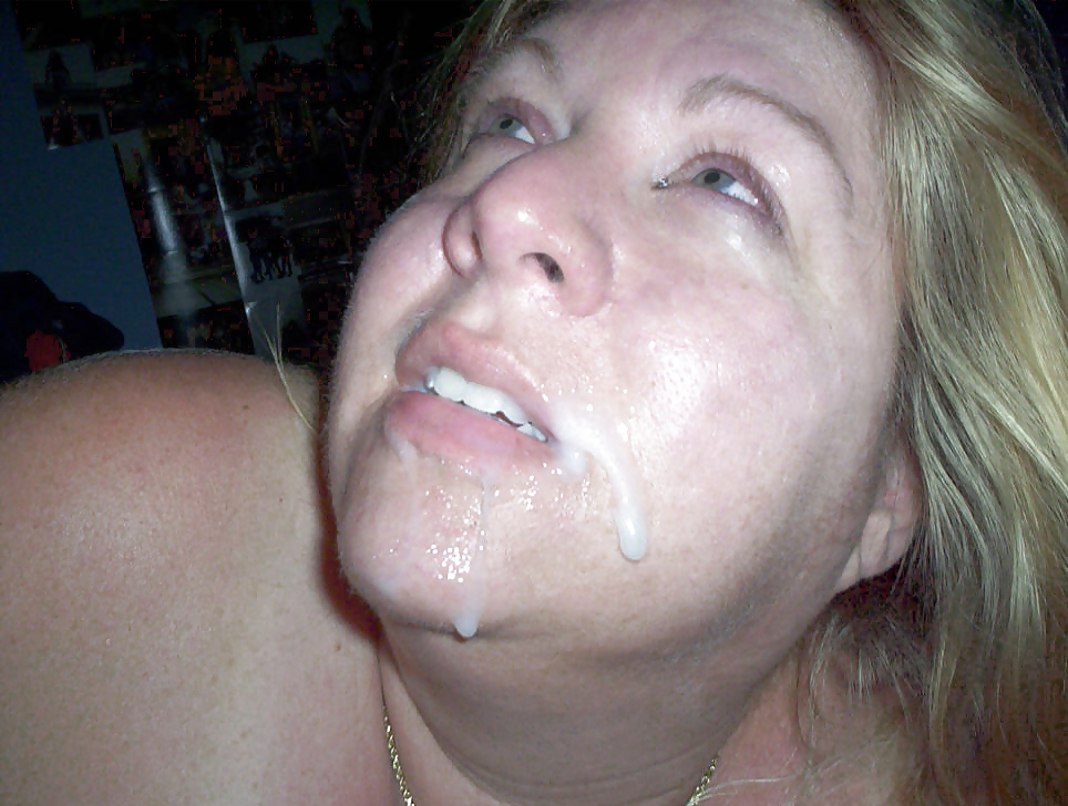 Chubby Wife Marie Blowjob & Facials #9394825