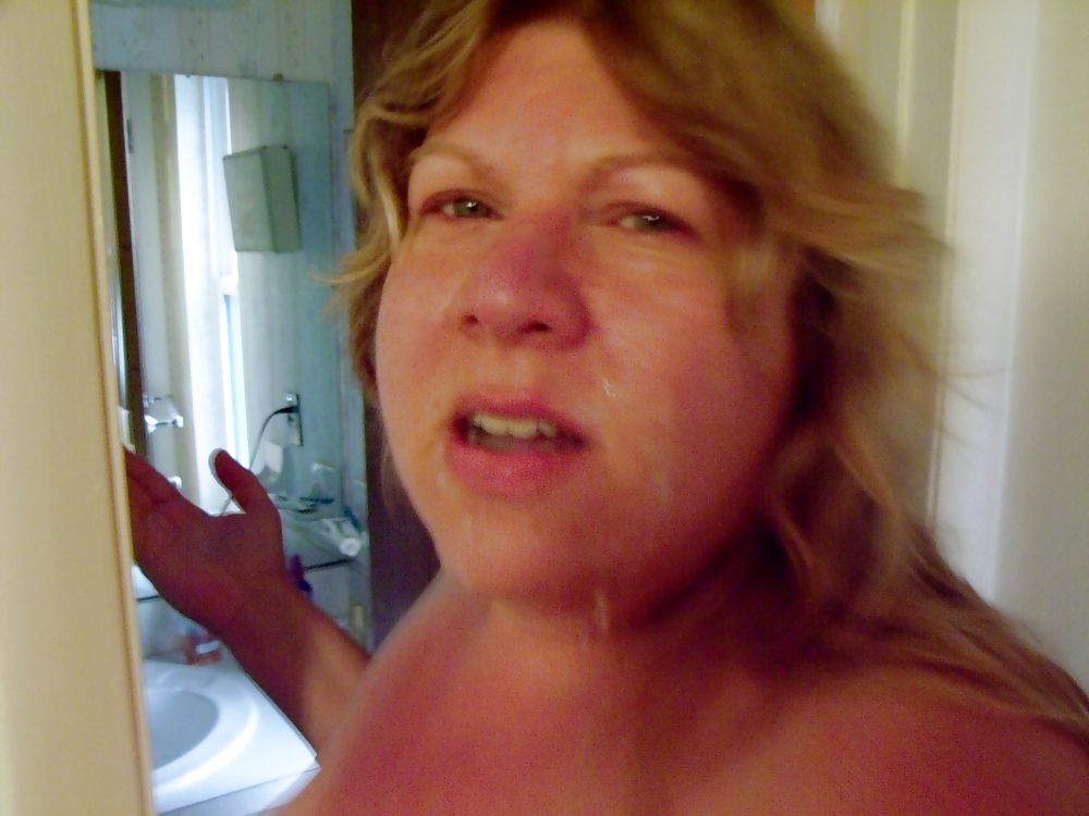 Chubby Wife Marie Blowjob & Facials #9395417