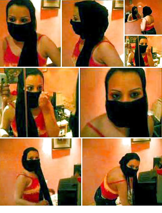 Schleier - Die Niqab - Schleier - Abaya - Burka - Arabisch #8246001