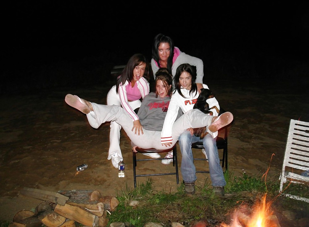 College girls showing their boobs at a nightfire #15811908