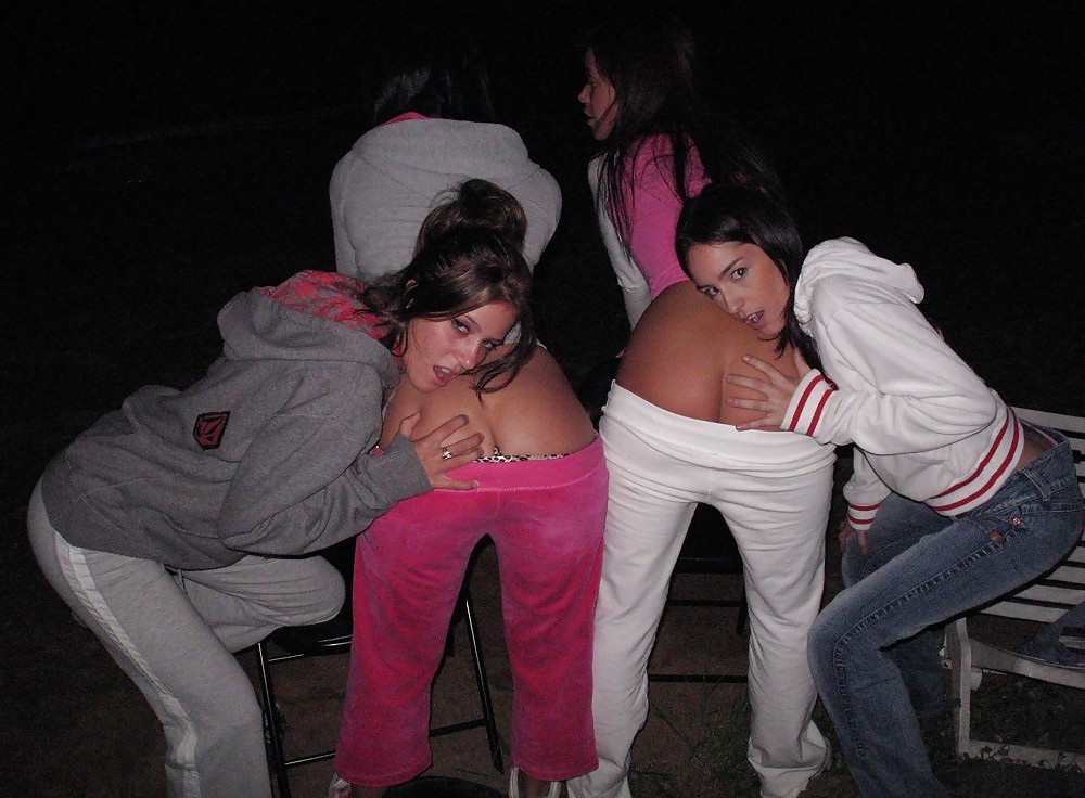 College girls showing their boobs at a nightfire #15811933
