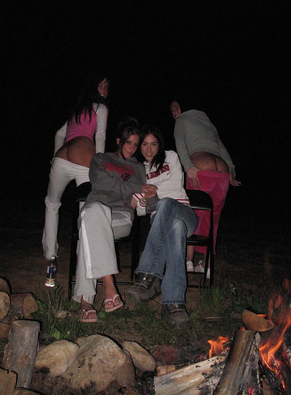 College girls showing their boobs at a nightfire #15811948