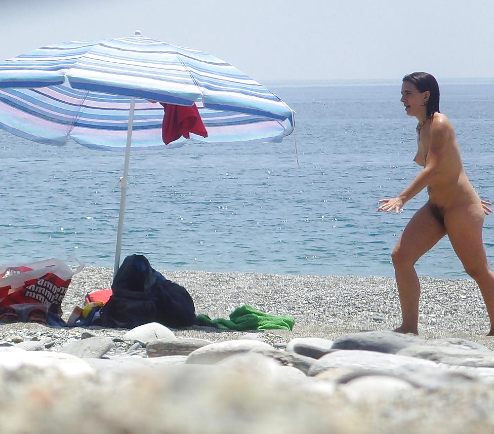 Beach undressing, stripping or getting nude 1 #15891021