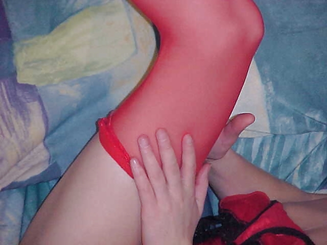Leila in red stockings #3908626