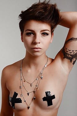 Short haired androgynous girls #21064371