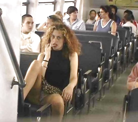Mädchen Aus öffentlichen Verkehrsmitteln -Teil 2 #8460851