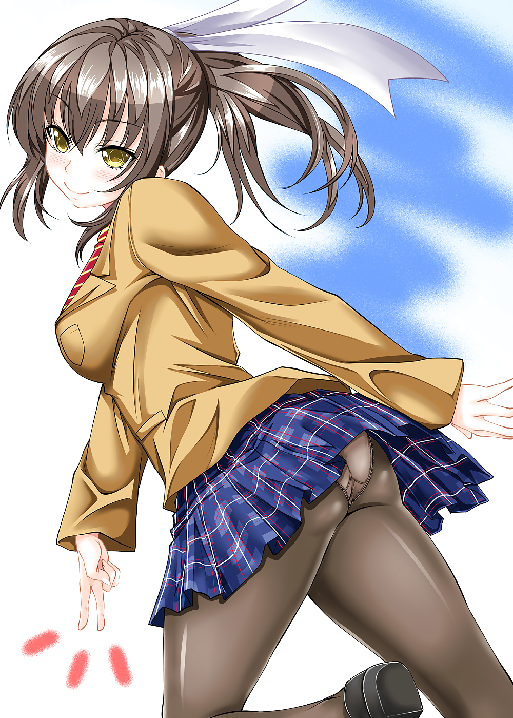 Pantyhose & Tights Anime-Manga-Hentai Vol. 7: School Girls2. #4393298
