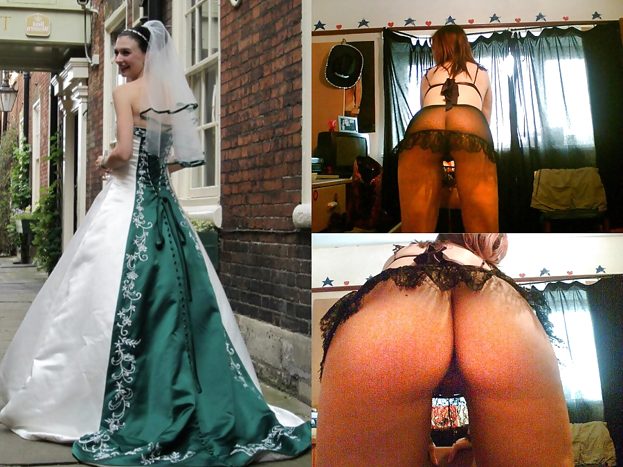 Real Amateur Brides - Dressed Undressed 11 #17904707