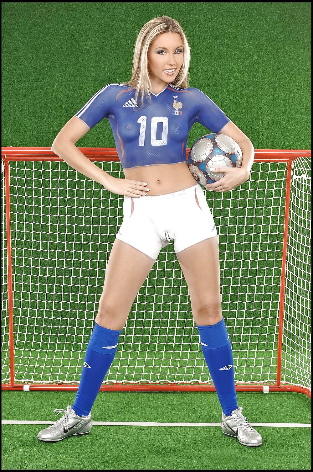 Women of World Cup Soccer-France #107336