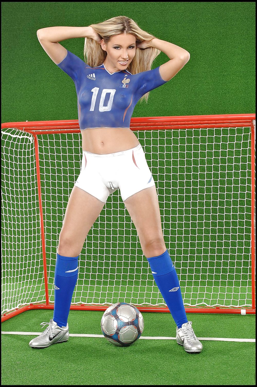 Women of World Cup Soccer-France #107432