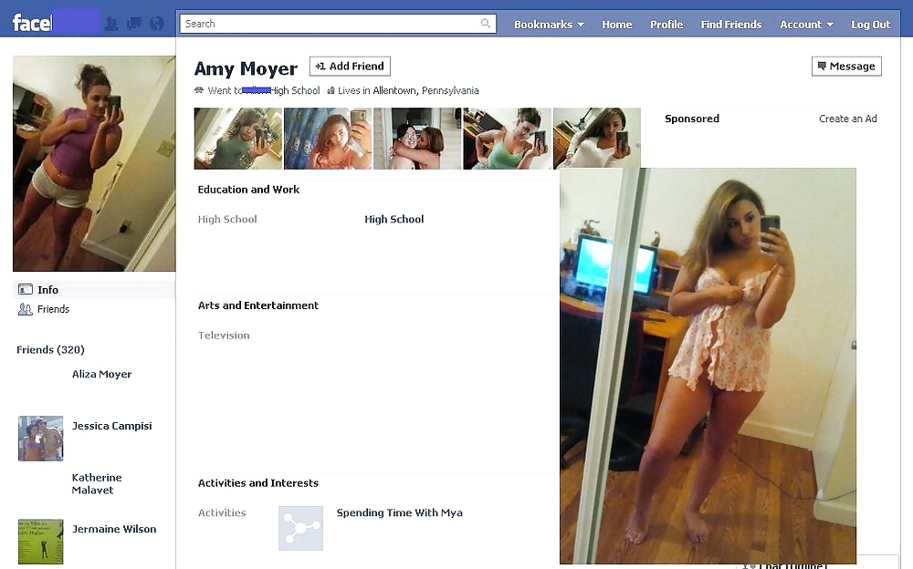 Facebook Sexy Damen Ausgesetzt Profile # 4 #15397299