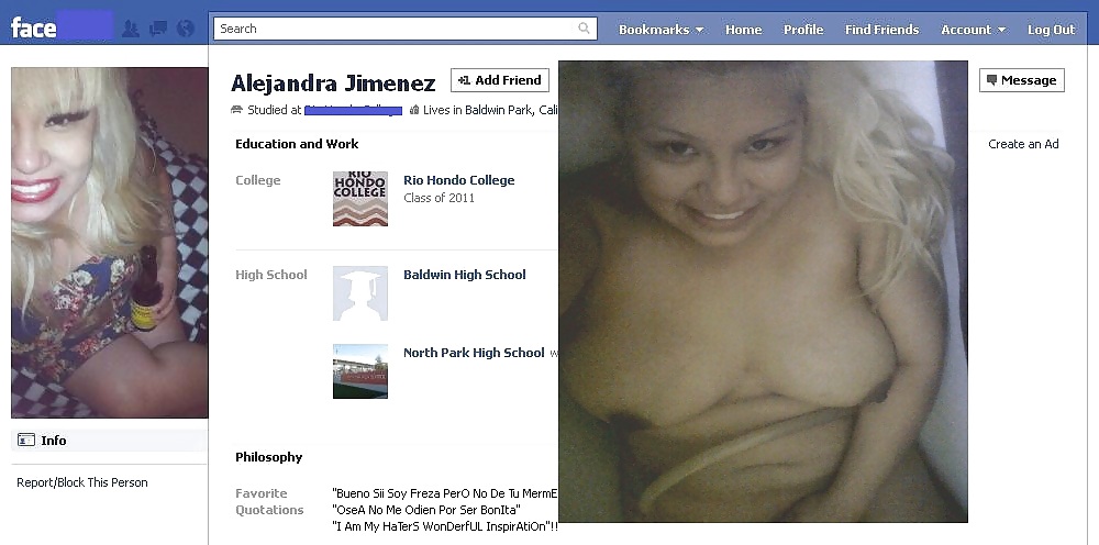 Facebook Sexy Damen Ausgesetzt Profile # 4 #15397334