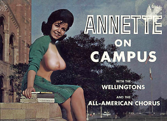 Annette Funicello - naked beach party #19394746