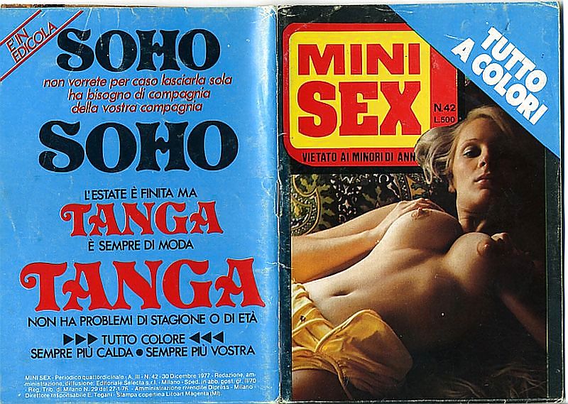Vintage Magazines Mini Sex 42- 1977 Italy #2926908