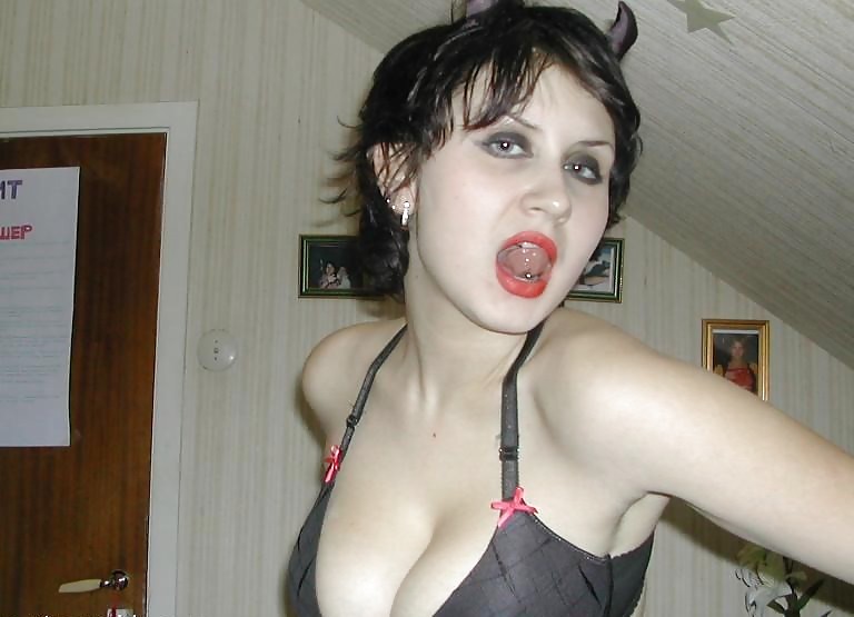 Goth girl with huge tits #3038813